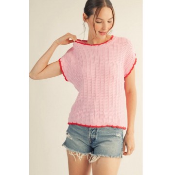 BLUSA ROSA