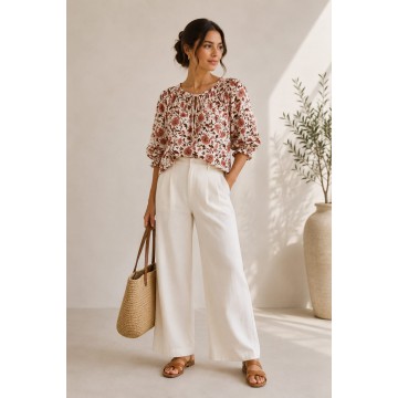 BLUSA FLORES