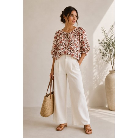 BLUSA FLORES