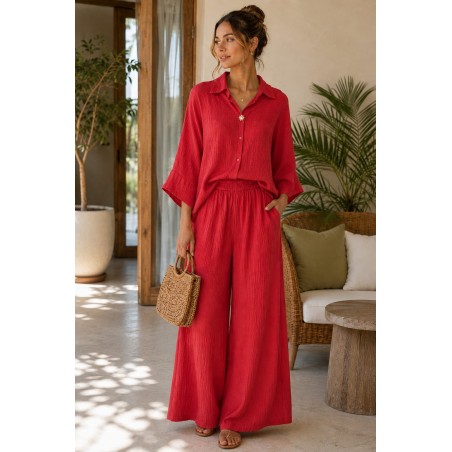 PANT ROJO