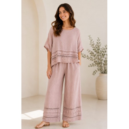 BLUSA ROSA
