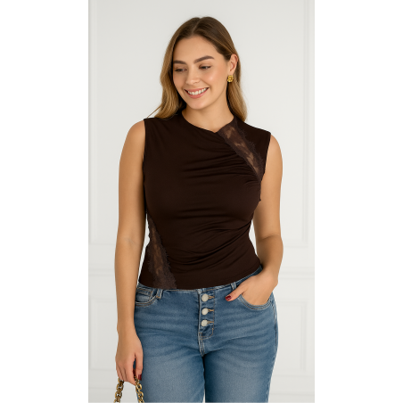 BLUSA ENCAJE