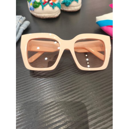 LENTES SOL BEIGE