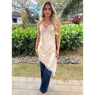 Blusa satín
