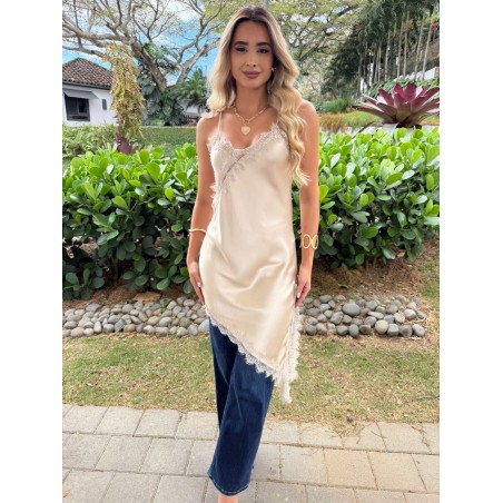 Blusa satín