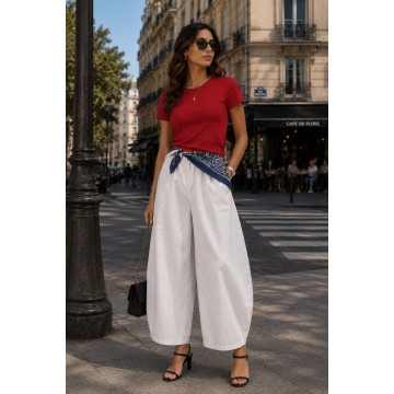 PANT BLANC