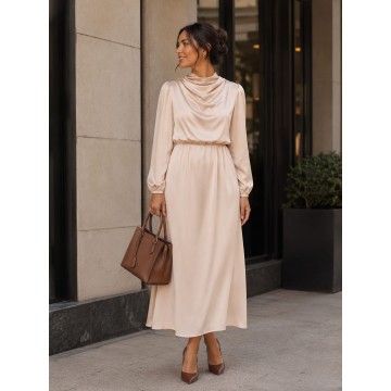 VESTIDO BEIGE