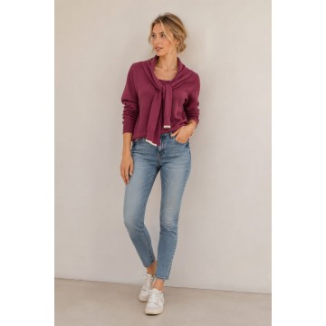BLUSA BURGUNDY
