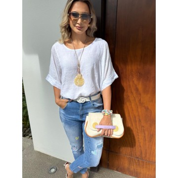 BLUSA BLANCA