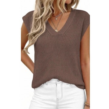 BLUSA TEJIDA CAF
