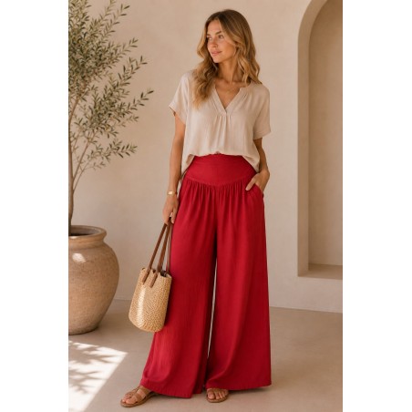PANT ROJO
